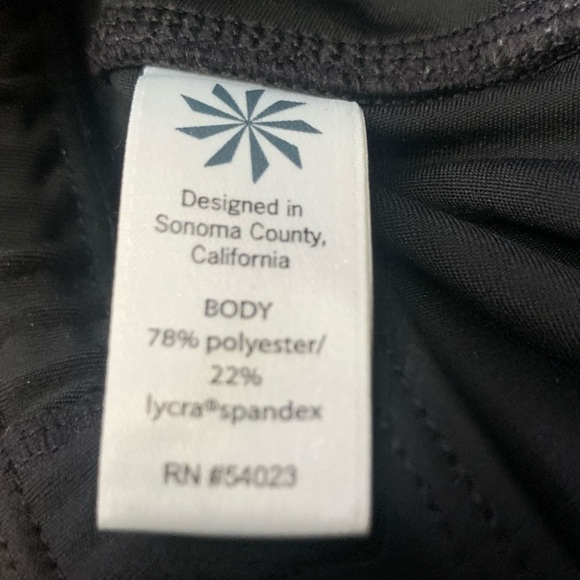 Athleta Womens Compass Gel Sonar 7/8 Tight Reflective Stripes Running Black XXS - Picture 6 of 8